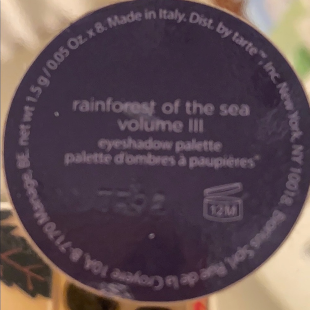 Tarte Rainforest of the Sea Volume 3 Eyeshadow
